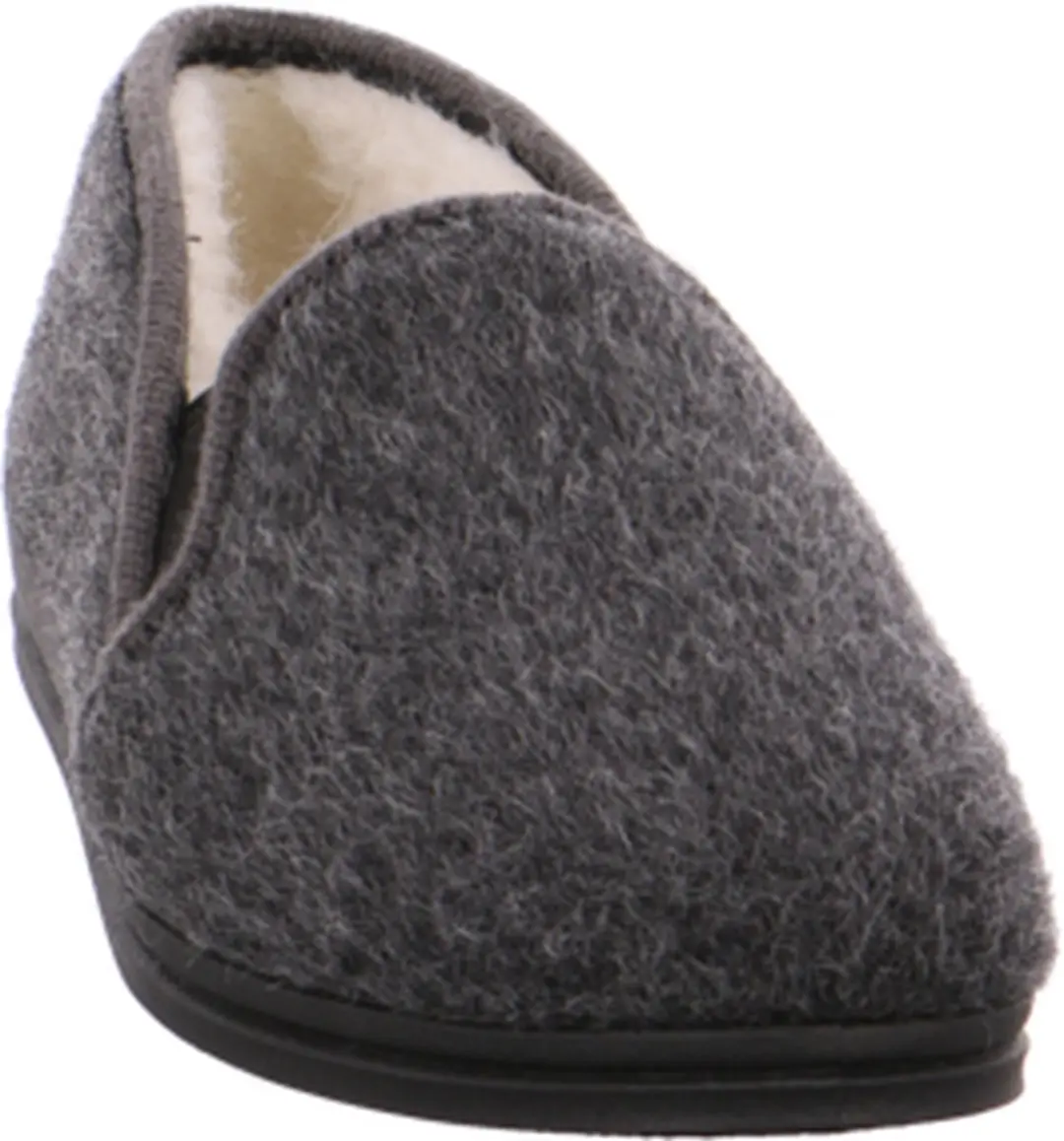 Fischer Pantoffel Gevoerd 2610 - Antraciet - 40