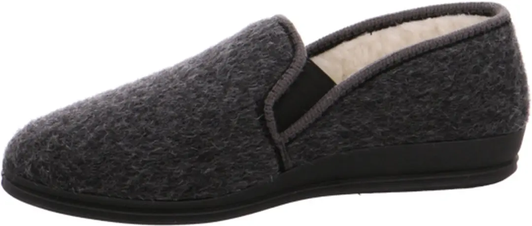 Fischer Pantoffel Gevoerd 2610 - Antraciet - 40