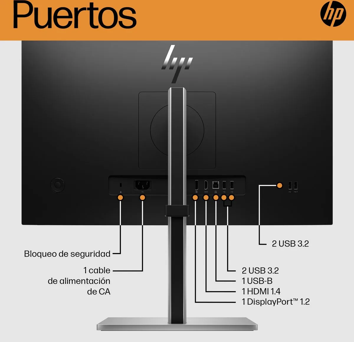HP Elitedisplay E24 G5 Monitor - 24 inch Full HD