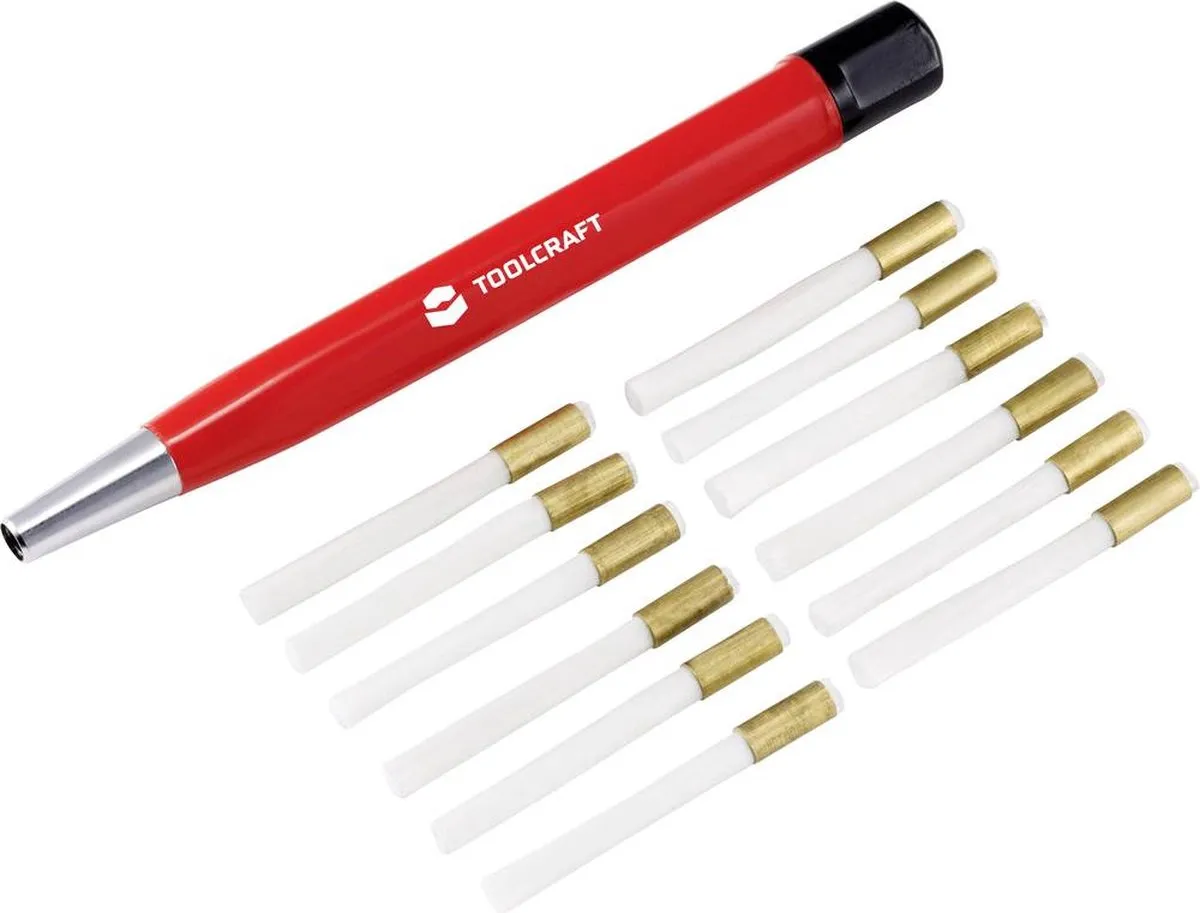 TOOLCRAFT TO-5864070 Universeel penseel - 12 Stuks