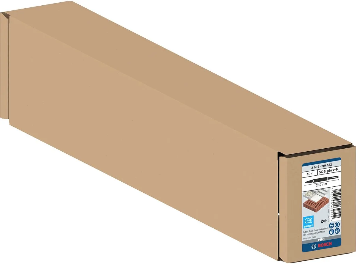 Bosch Professional SDS-Plus Puntbeitel 250mm - 10 Stuks