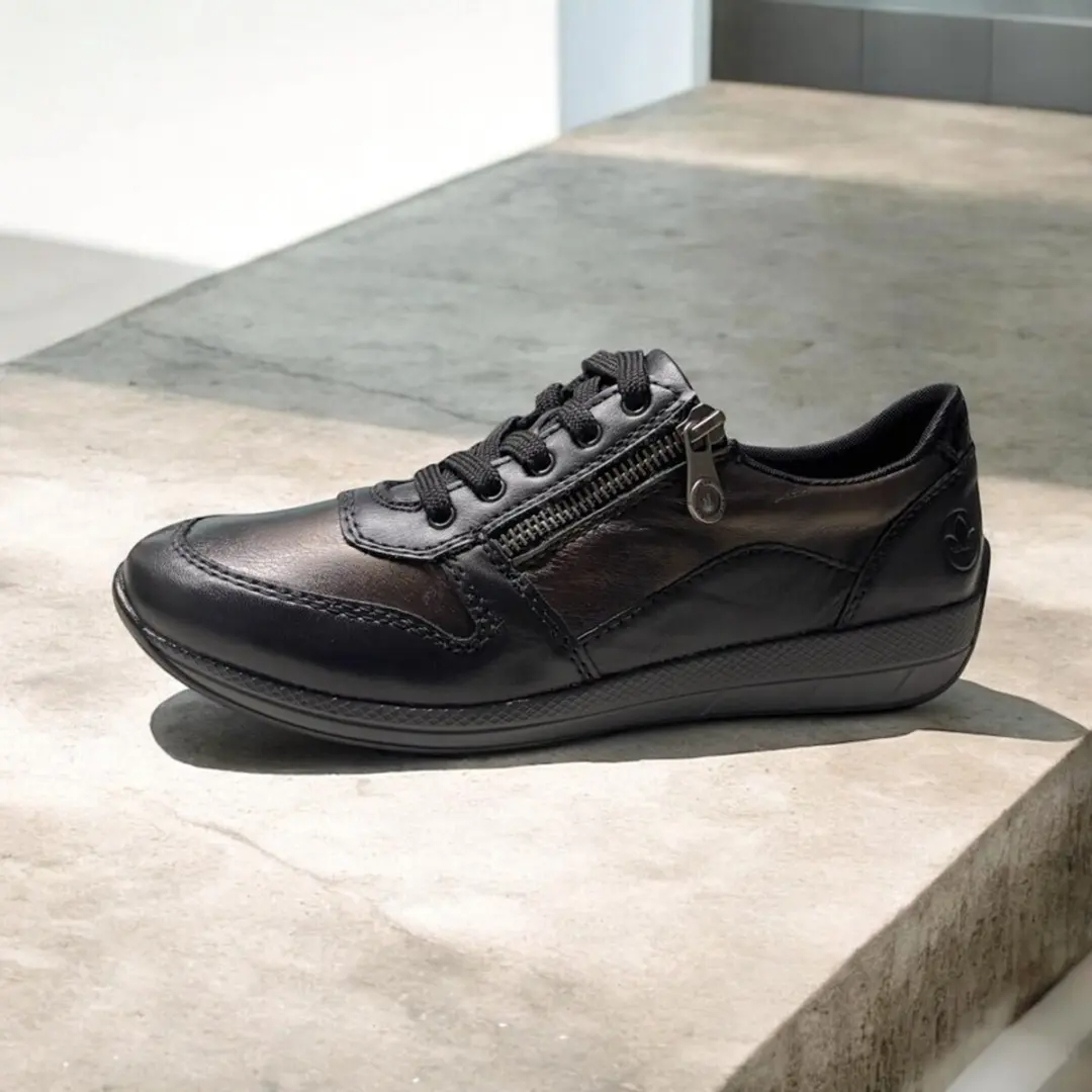 Rieker N1100-25 Veterschoenen Dames - Zwart 36 - afbeelding 6 van 6
