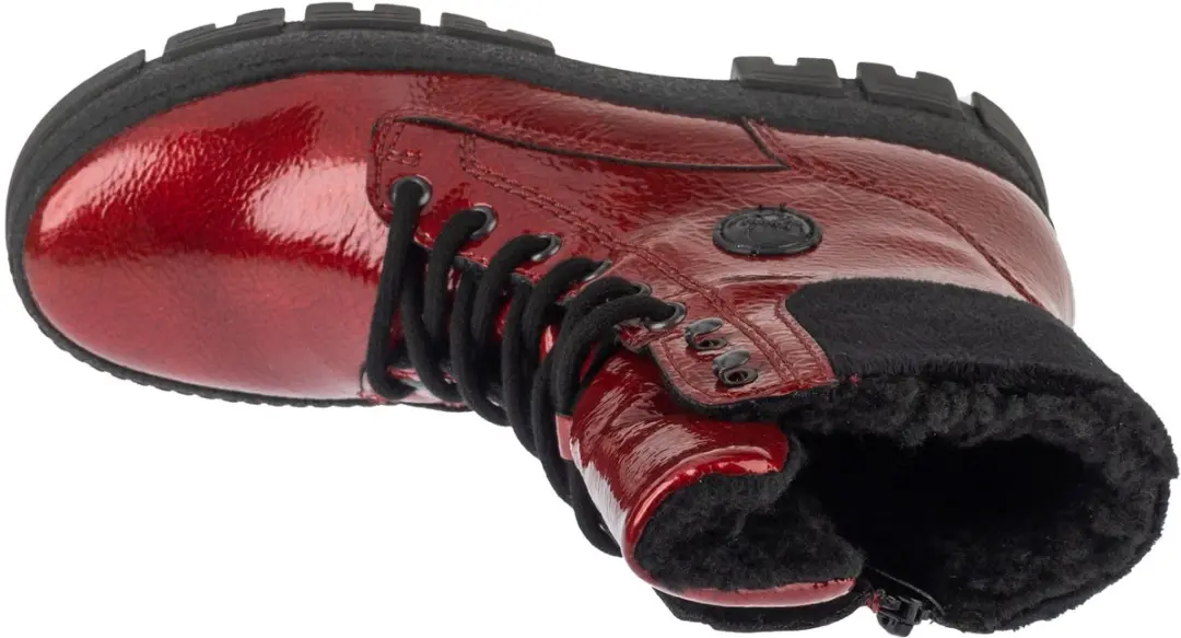 Rieker Y0220 Booties Vrouwen - Rood - Maat 39