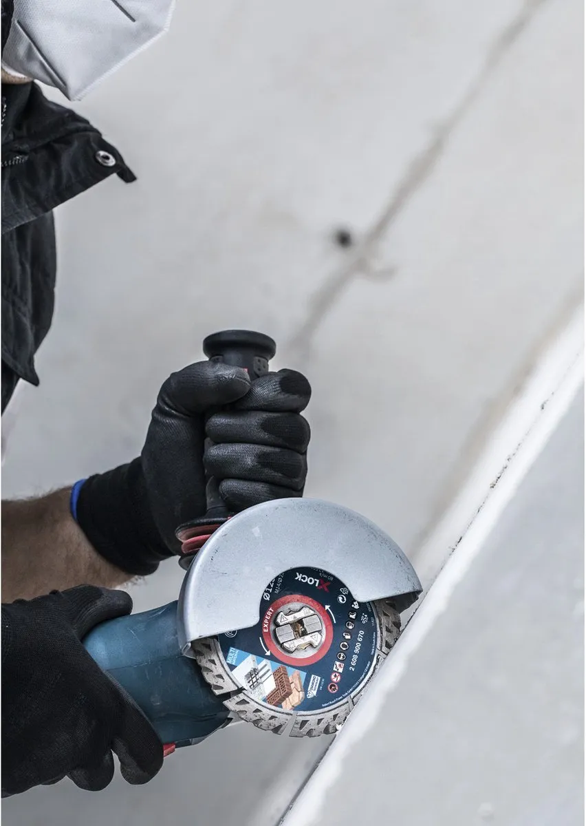 Bosch Professional EXPERT MULTIMATERIAL X-Lock Slijpschijf 125mm - 2.4mm