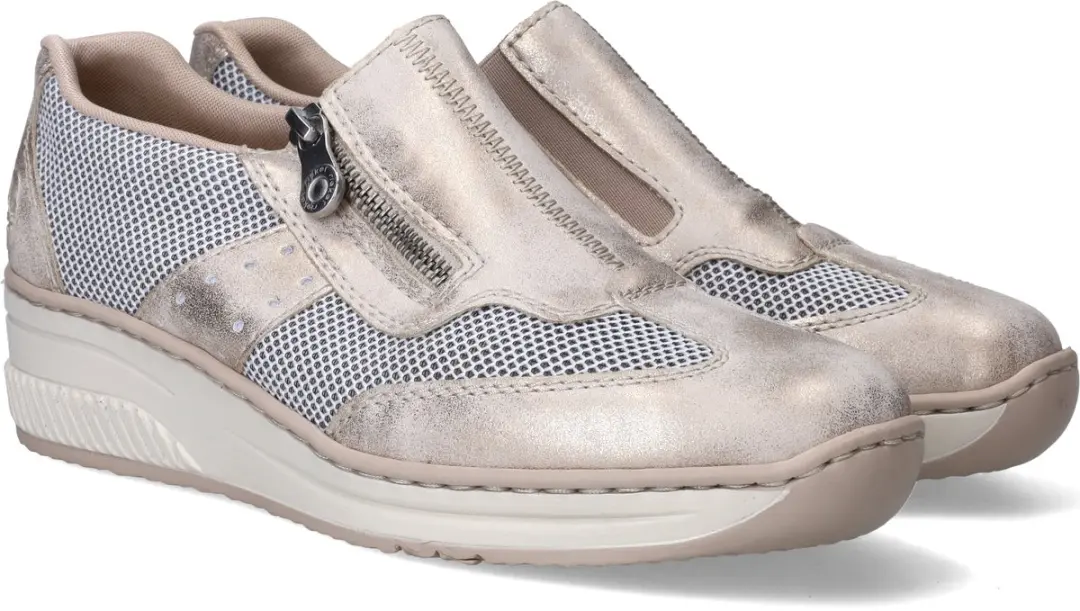 Rieker Instappers 137212 - Beige - Maat 38 - afbeelding 3 van 6