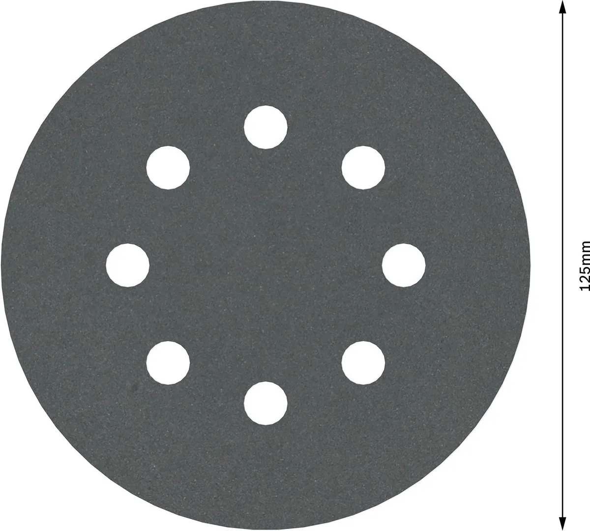 Bosch Professional Schuurvel Ø125 Best Coatings - 5 Stuks