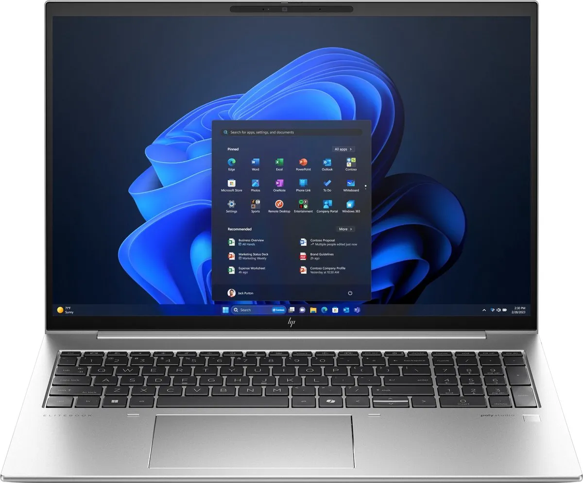 HP EliteBook 860 G11 Laptop - 16" WUXGA - 16GB RAM - 512GB SSD - Zilver