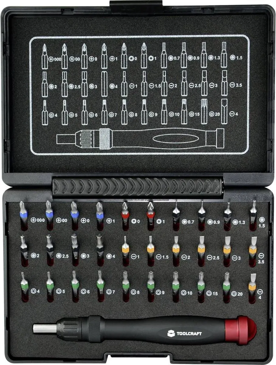 TOOLCRAFT 809204 Bitset 31-delig