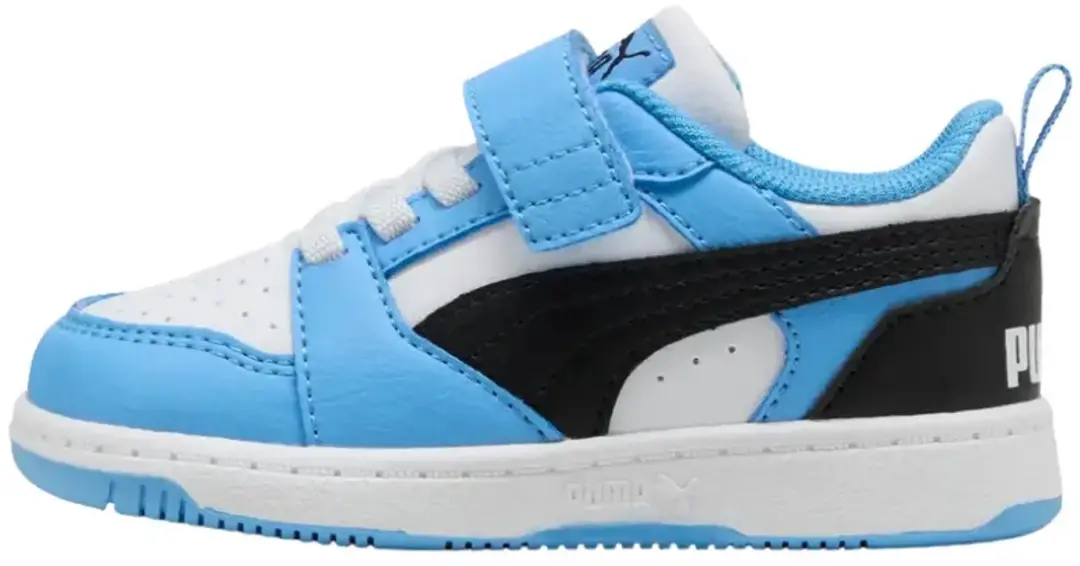 Puma rebound v6 lo ac+ in de kleur blauw.