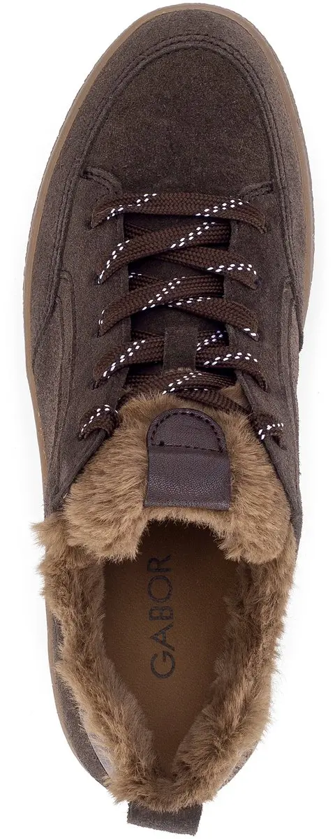 Gabor 6024 Dames Sneakers - Bruin - Maat 42
