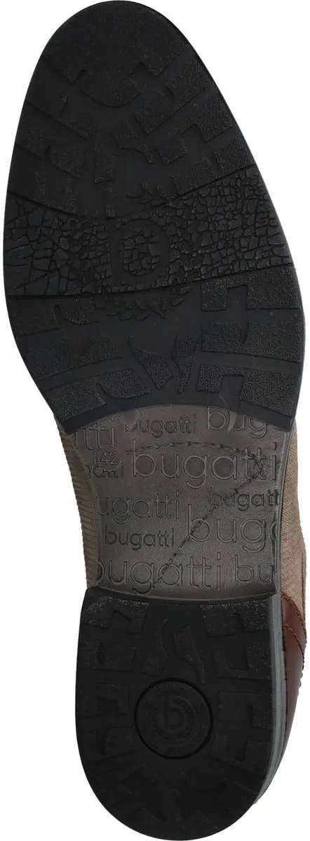 Bugatti Veterschoenen Taupe Suede - 41