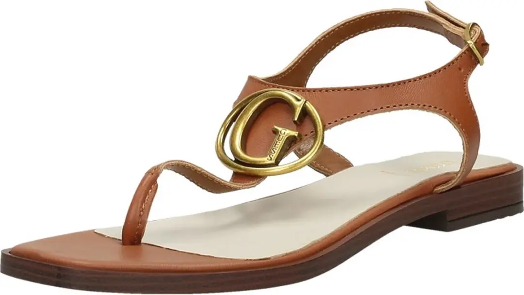Guess Miry Dames Sandalen - Cognac - Maat 37 - afbeelding 4 van 6