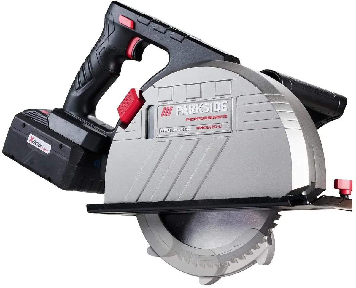 Parkside Performance Accu-Metaalcirkelzaag 20V 190mm