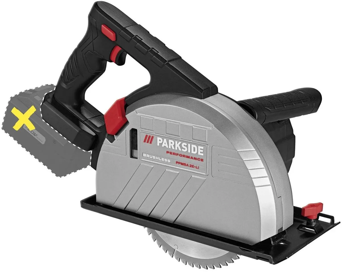 Parkside Performance Accu-Metaalcirkelzaag 20V 190mm