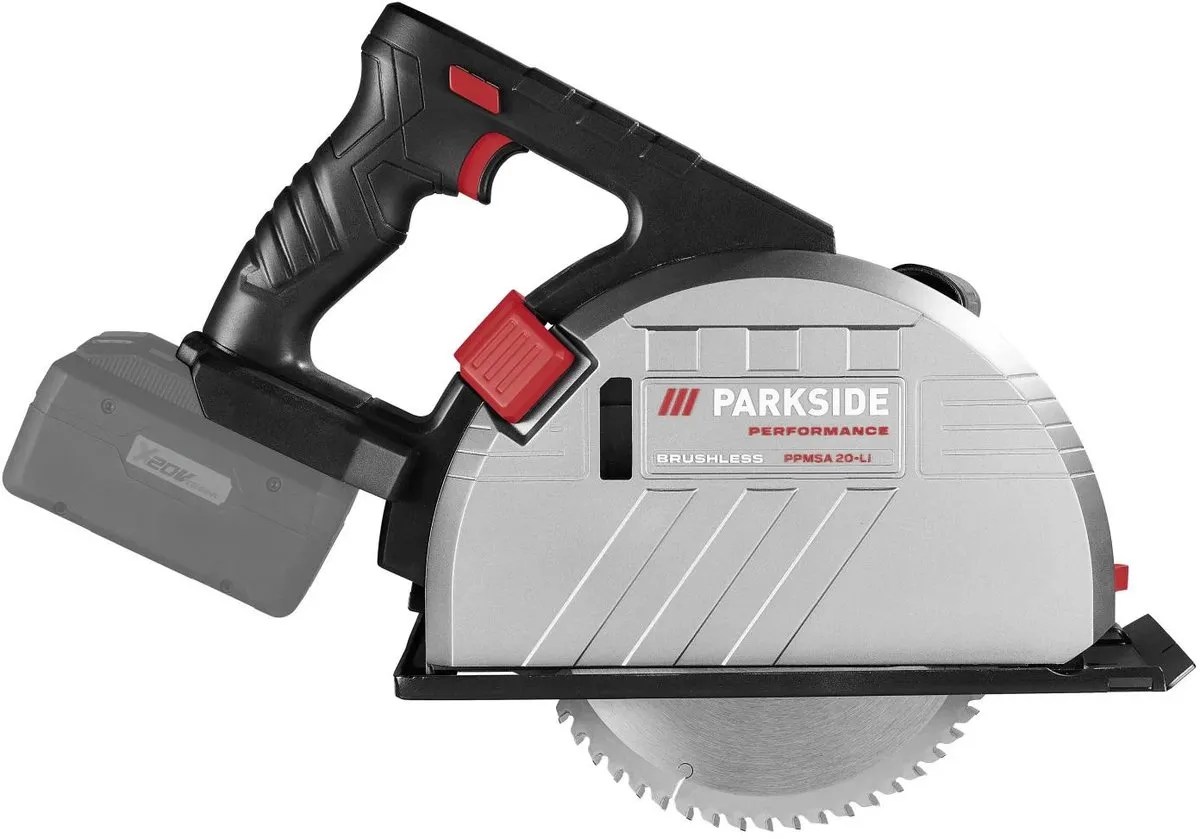 Parkside Performance Accu-Metaalcirkelzaag 20V 190mm