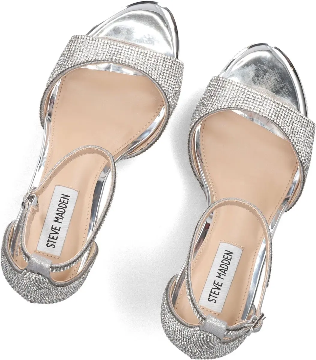 Steve Madden Evers-r Hakken Dames - Zilver - Maat 38 - afbeelding 3 van 6
