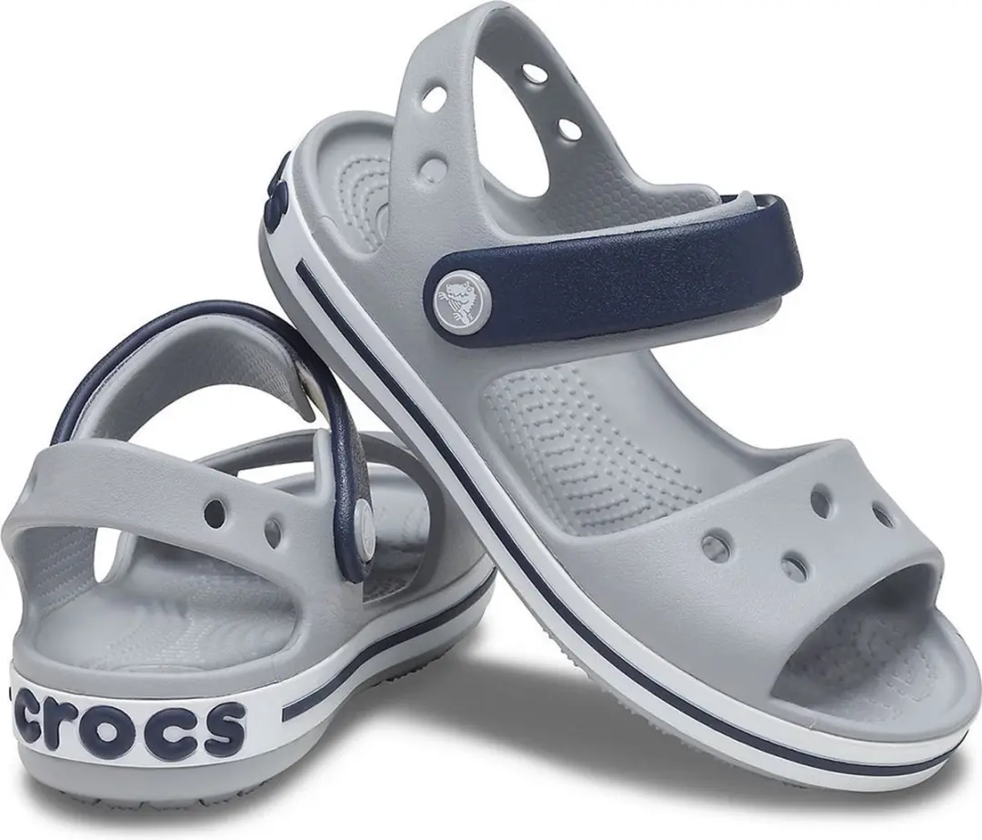 Crocs Unisex Sandalen 12856-01U - Maat 19/20 - Grijs/Navy