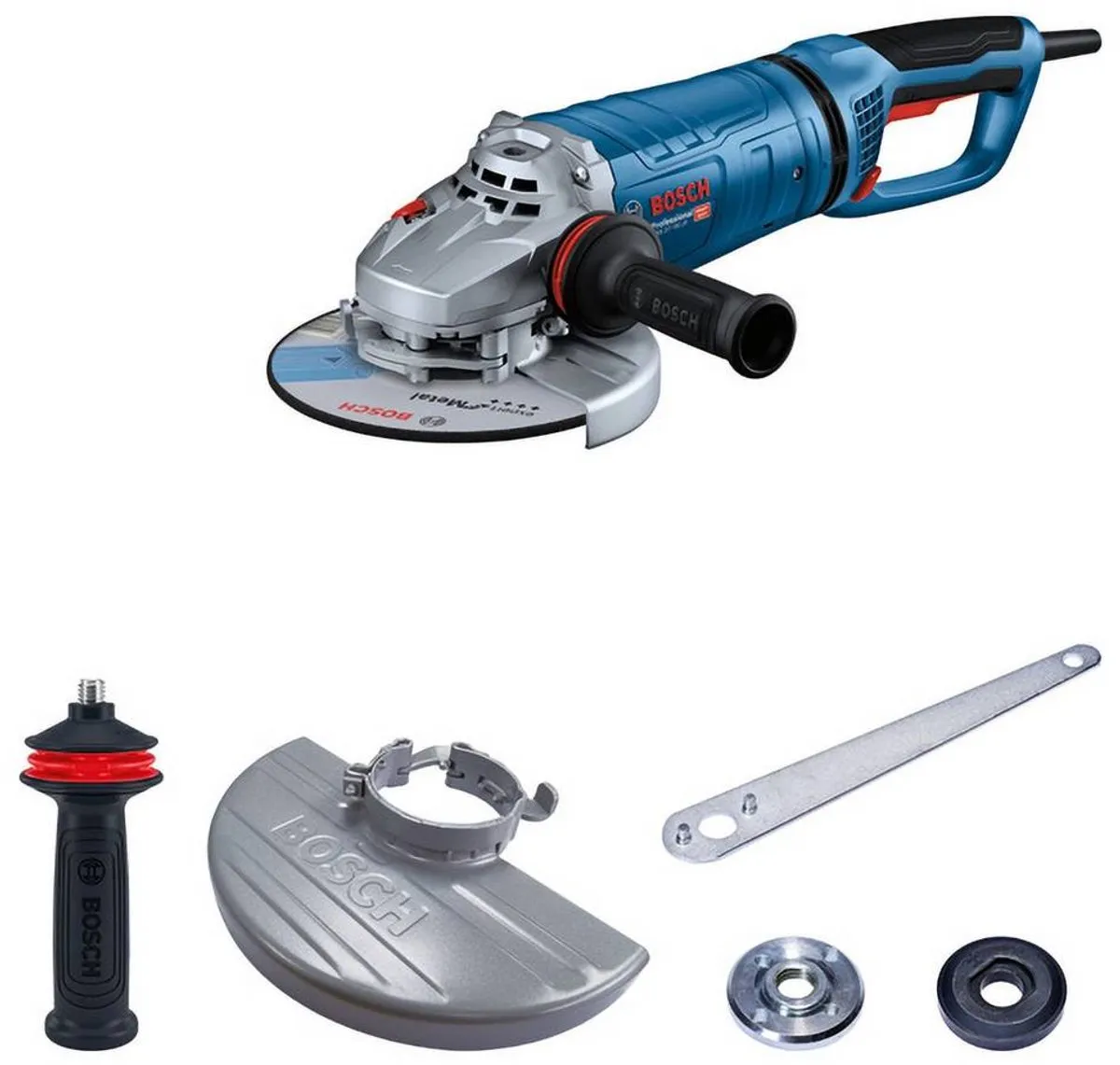 Bosch Professional GWS 27-180 JR Haakse Slijper 2700W - afbeelding 6 van 6