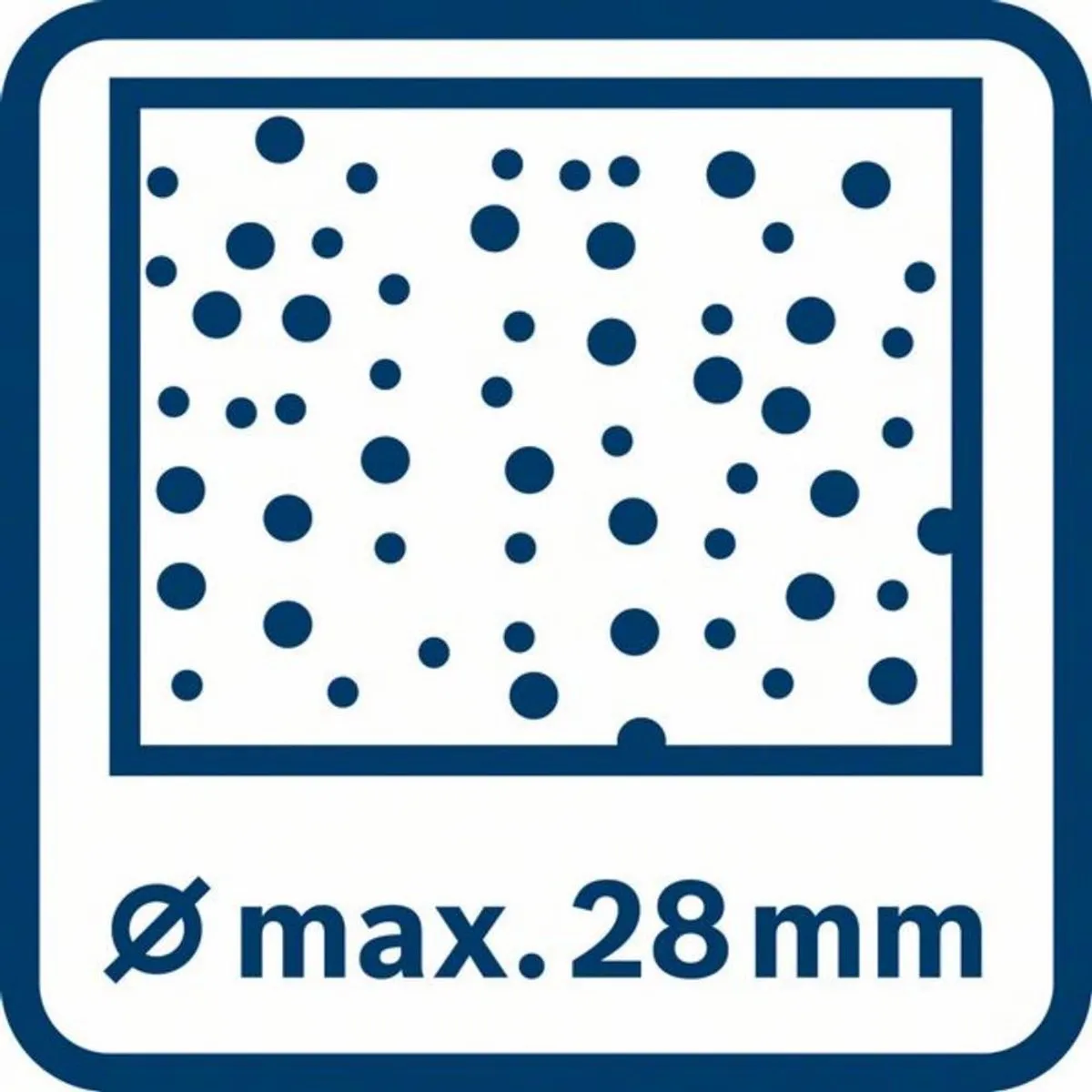 Bosch Professional GDE 28 D Boorstofvanger - 28mm