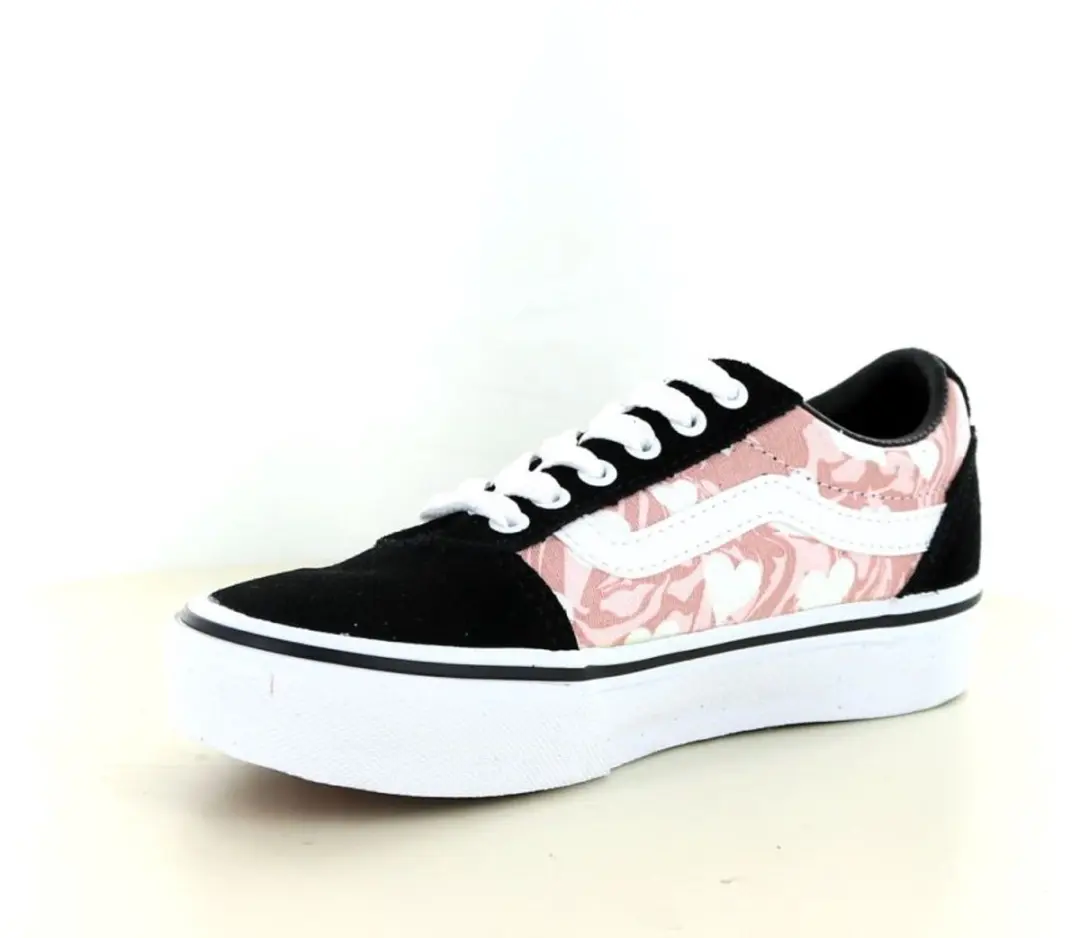 Vans K My Ward Marble Sneakers - 33 - Hearts Pink - afbeelding 5 van 5