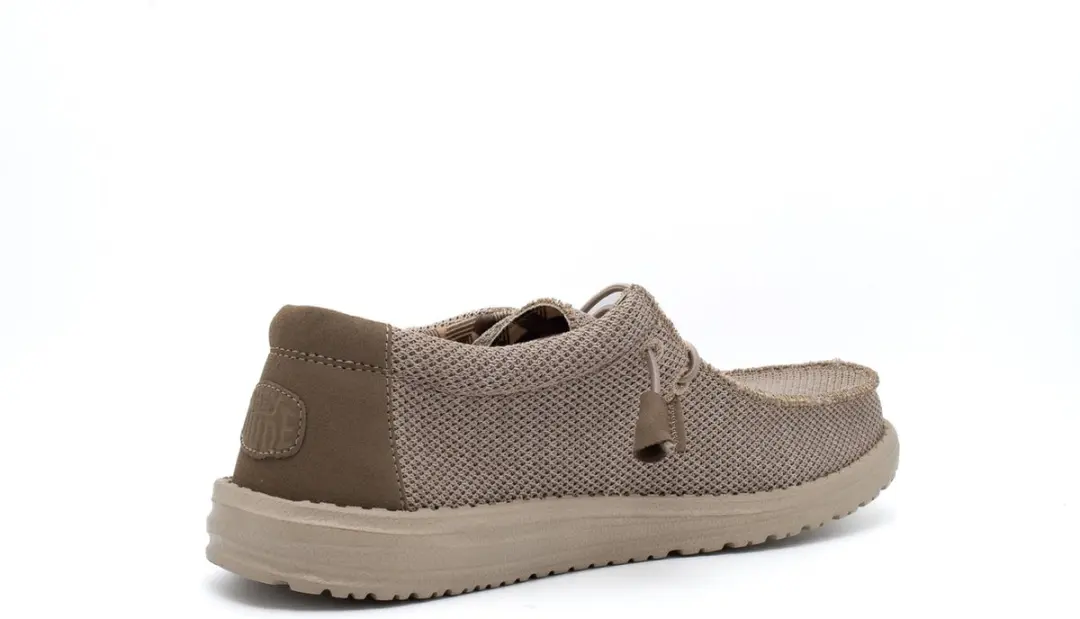HEYDUDE Wally Sox Heren Instappers Beige Maat 41 - afbeelding 6 van 6