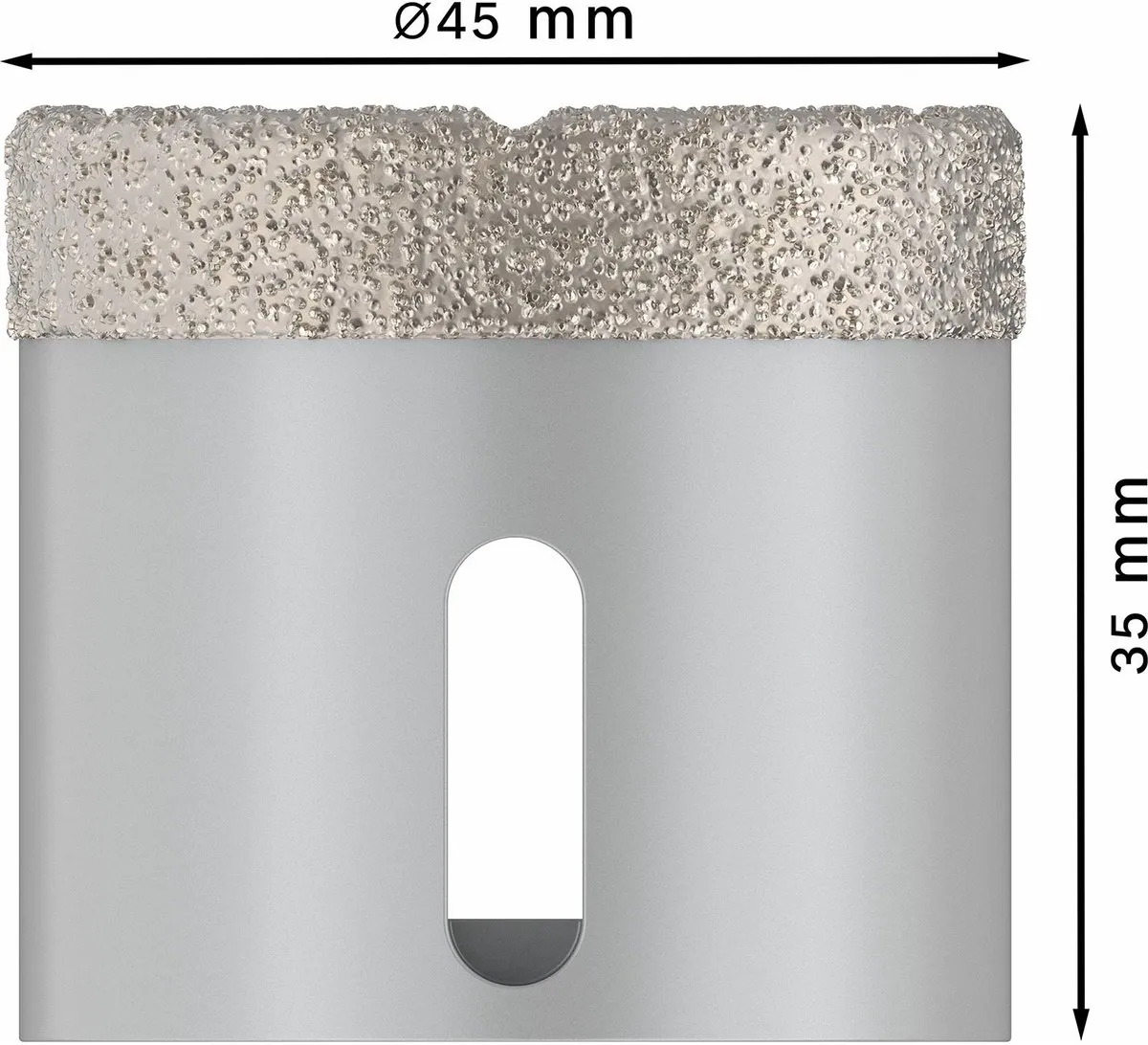 Bosch Professional X-Lock Droge Kernfrees 45mm - Hout
