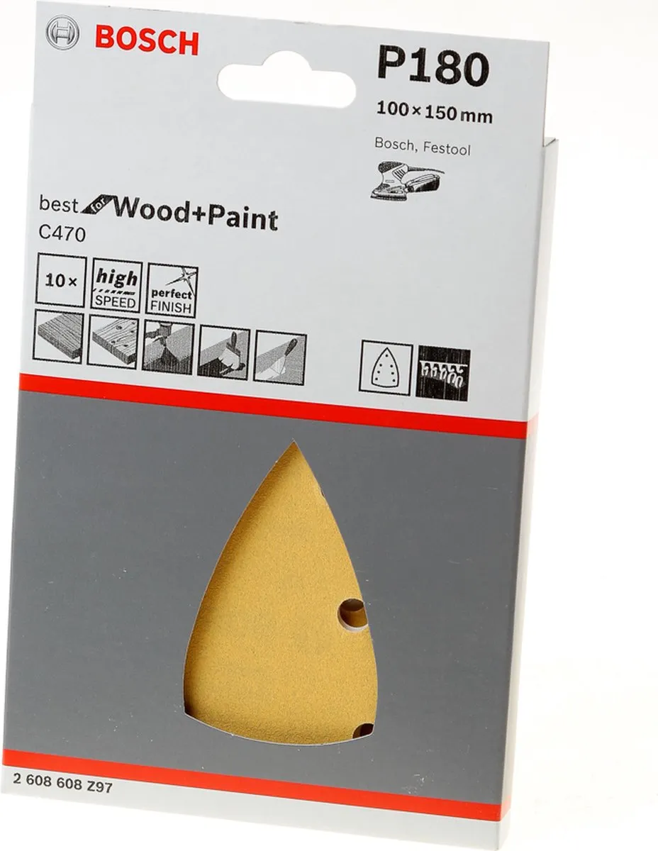 Bosch Professional Expert C470 Schuurpapier - 10 Stuks - afbeelding 6 van 6