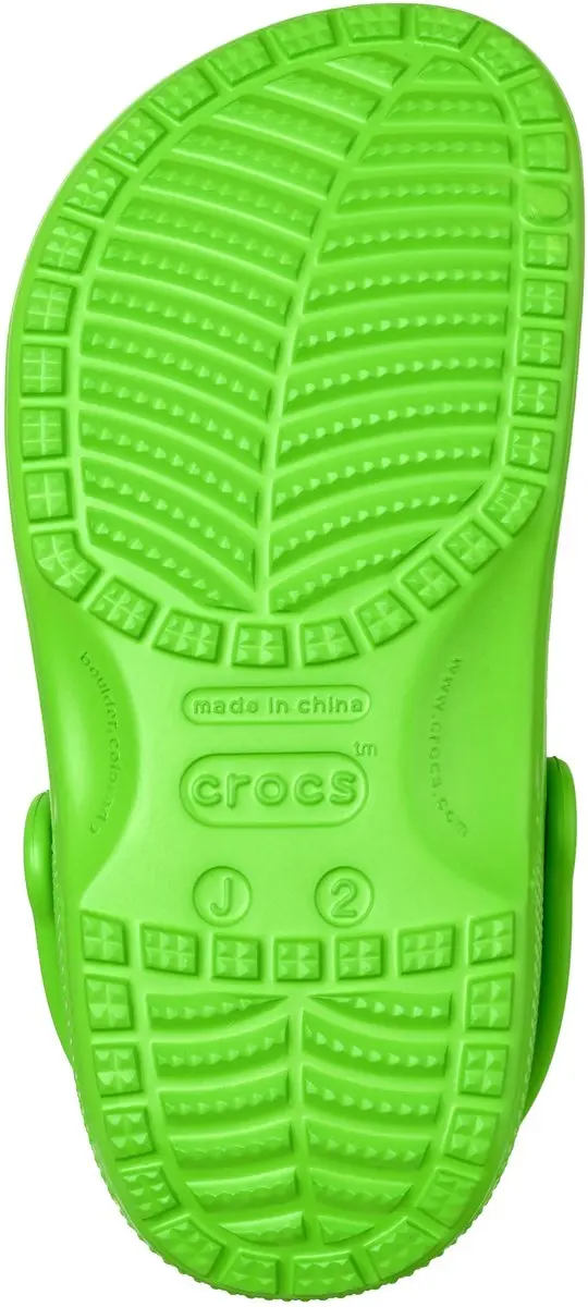 Crocs Classic Clog Kids Groen - Maat 32-33 - afbeelding 5 van 6