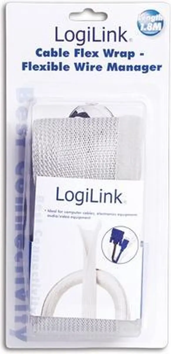 LogiLink KAB0007 kabelbinder Grijs