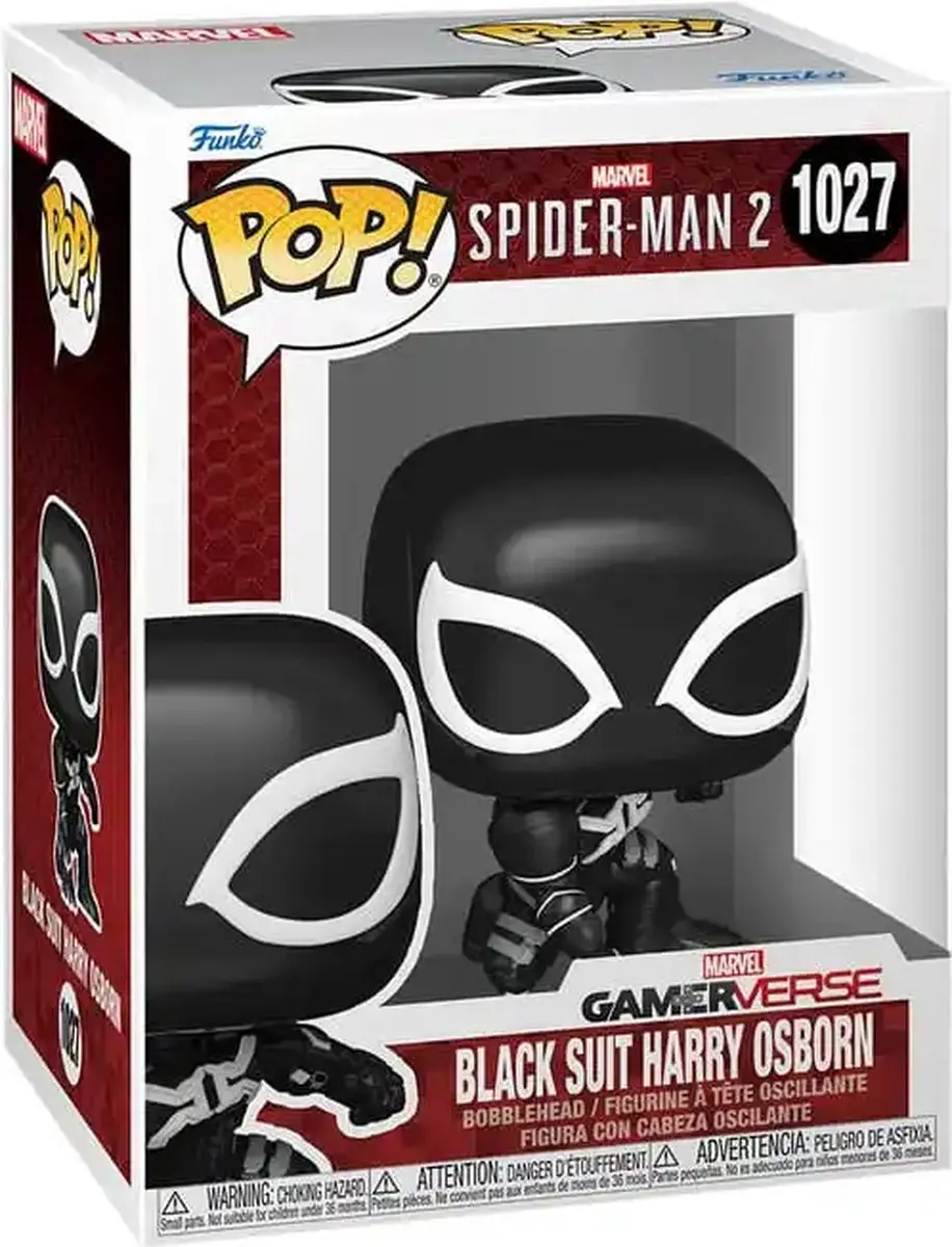 Funko Pop! Spider-Man 2 Black Suit Harry Osborn - Multicolor - afbeelding 3 van 5