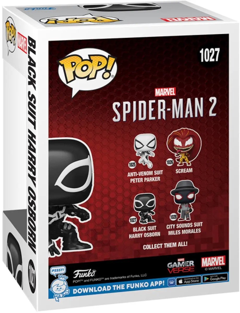 Funko Pop! Spider-Man 2 Black Suit Harry Osborn - Multicolor - afbeelding 4 van 5