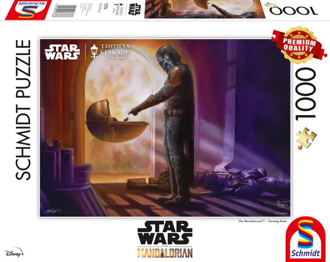 Schmidt Spiele Star Wars The Mandalorian Disney Dreams Puzzel - Turning Point - Multicolor