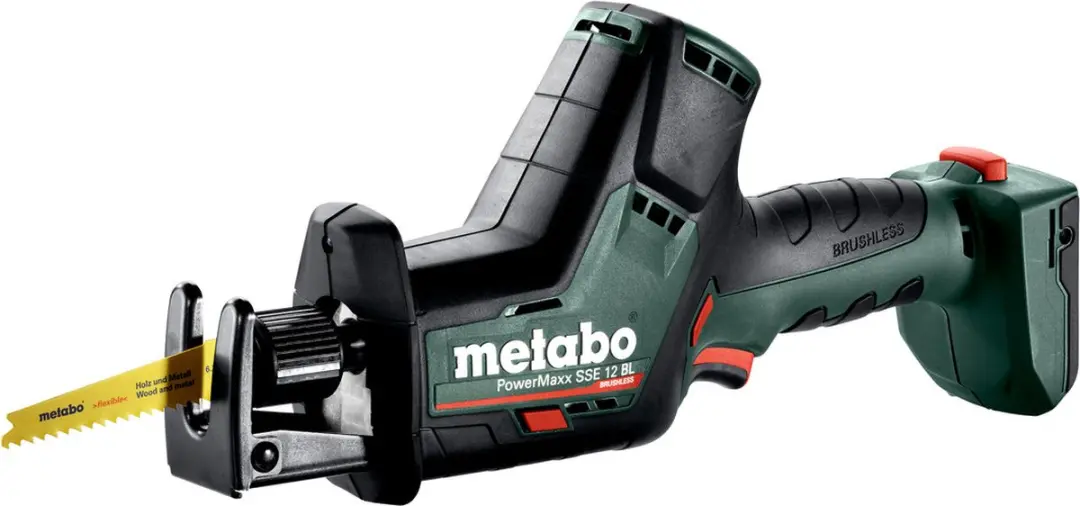 Metabo POWERMAXX SSE 12 BL Accu-reciprozaag 602322840 POWERMAXX SSE 12 BL Zonder