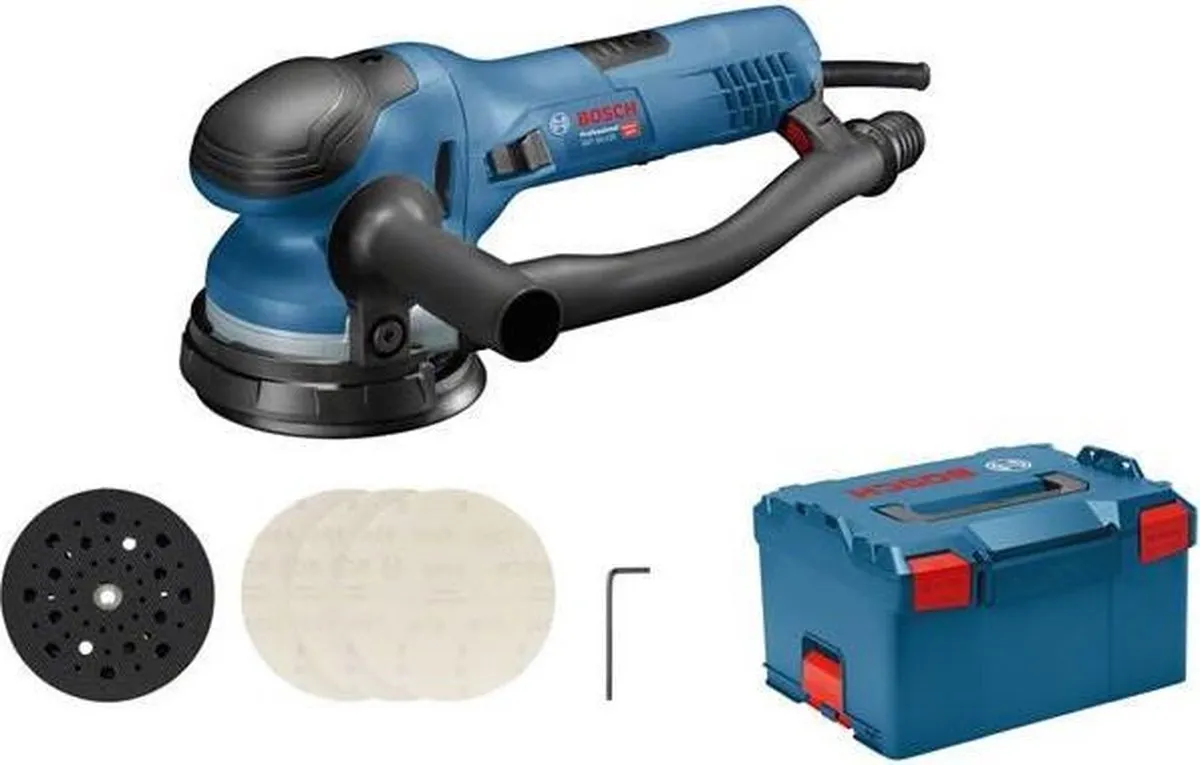 Bosch Professional GET 55-125 Excenterschuurmachine 550W - L-BOXX
