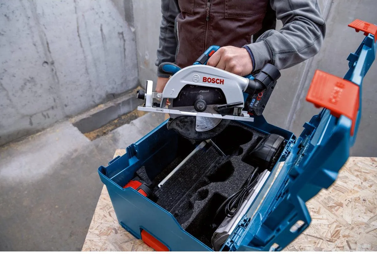 Bosch Professional GKS 18V-57-2 L Cirkelzaag 165mm - L-Boxx