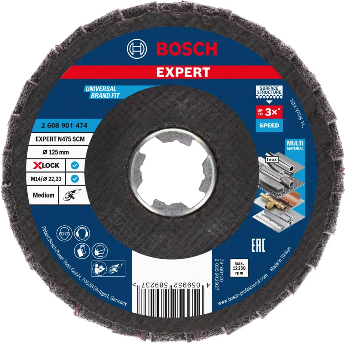 Bosch Professional Lamellenschijf 125mm - 2608901474