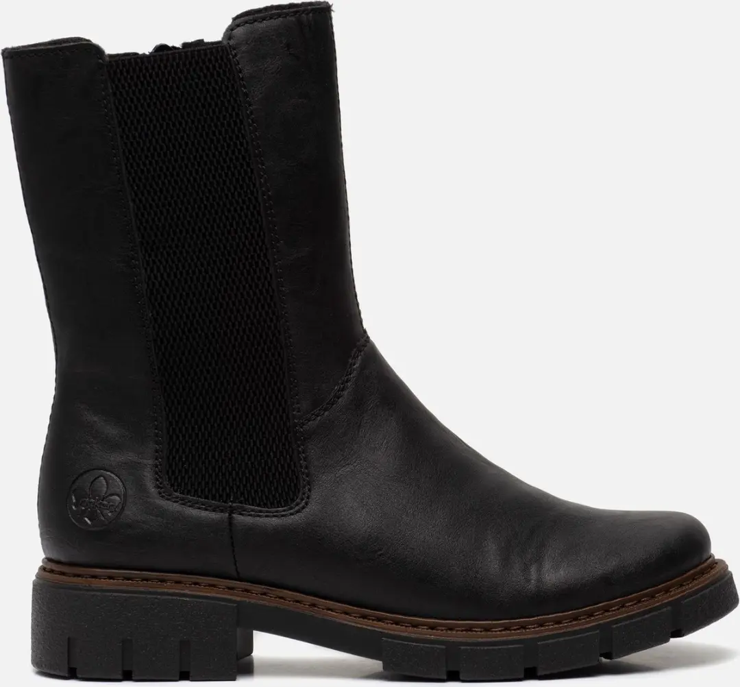 Rieker Chelsea boots zwart Synthetisch
