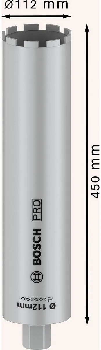 Bosch Professional PRO Draadboor 112x450mm 1 1/4" UNC - 260860179 - afbeelding 4 van 4
