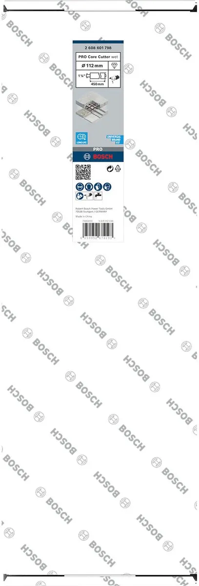Bosch Professional PRO Draadboor 112x450mm 1 1/4" UNC - 260860179 - afbeelding 2 van 4