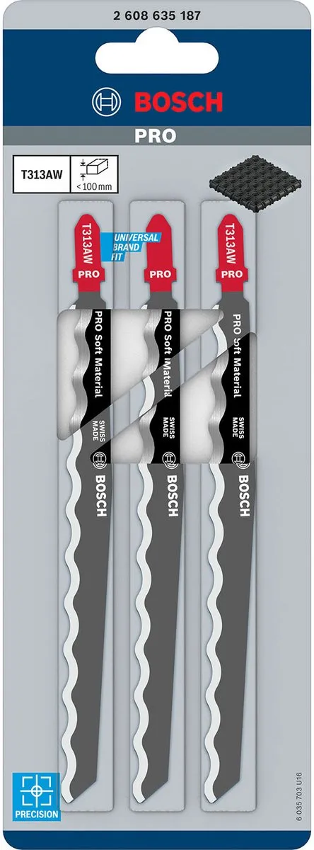 Bosch Professional DECOUPEERZB T313AW 3 Metaalzaagblad