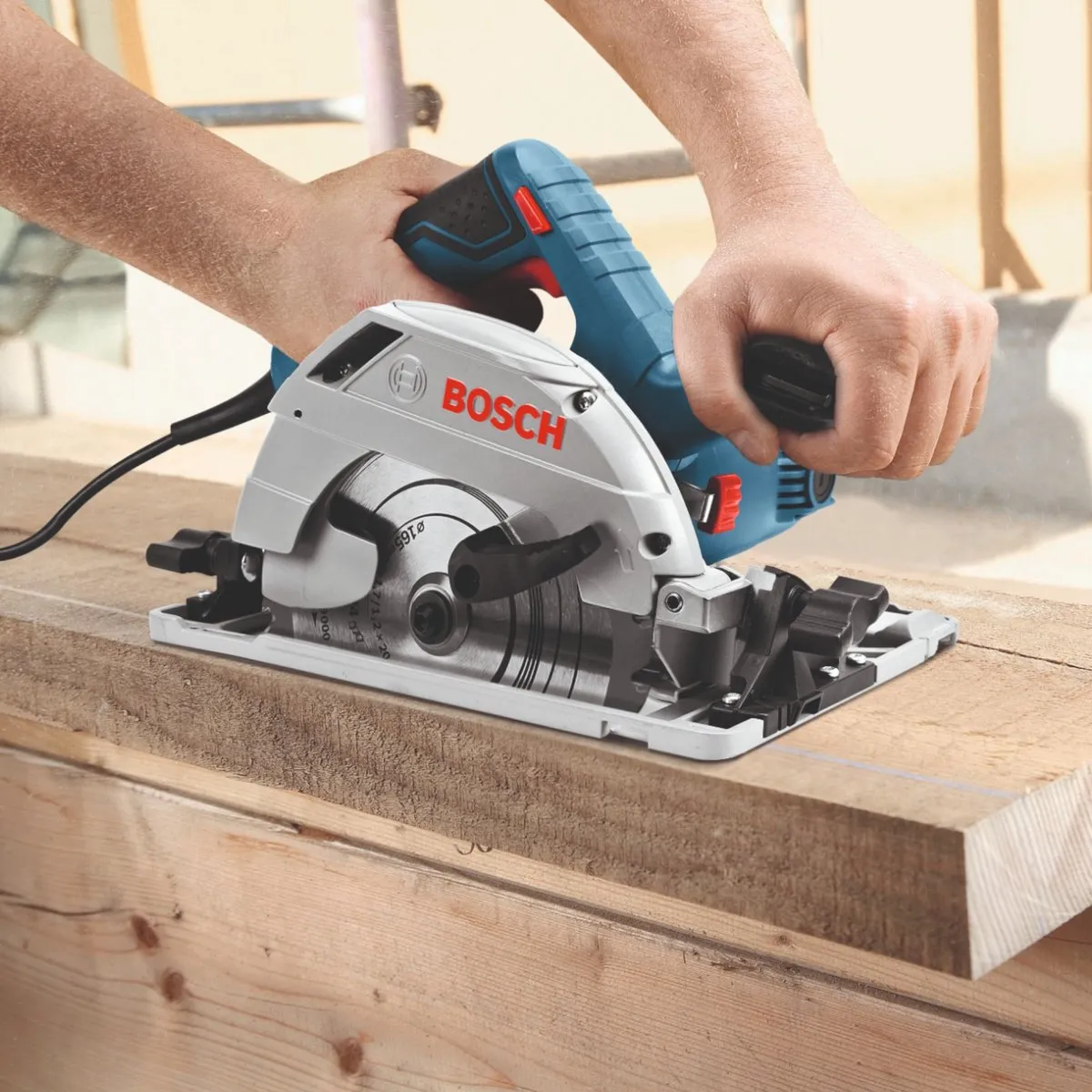 Bosch Professional GKS 55+ Cirkelzaagmachine 1350W - 165mm