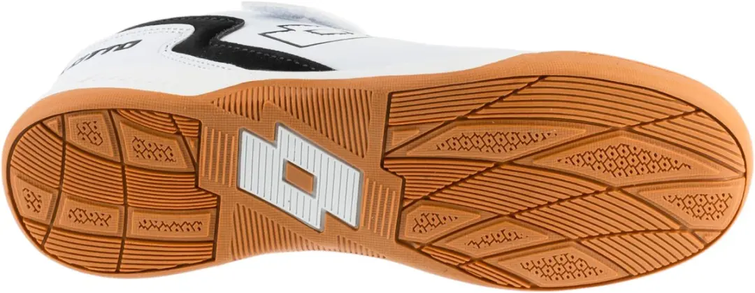 Lotto Dasher T Kinder Hallenschoenen 38 - Wit/Zwart - afbeelding 6 van 6