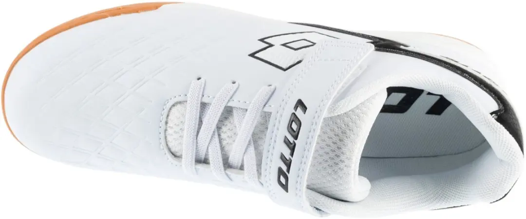 Lotto Dasher T Kinder Hallenschoenen 38 - Wit/Zwart - afbeelding 5 van 6