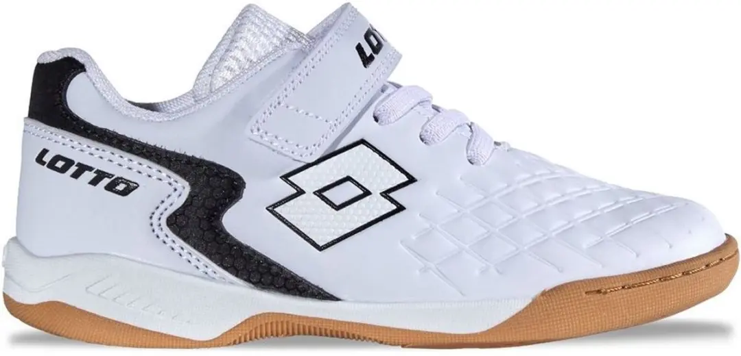 Lotto Dasher T Kinder Hallenschoenen 38 - Wit/Zwart - afbeelding 2 van 6