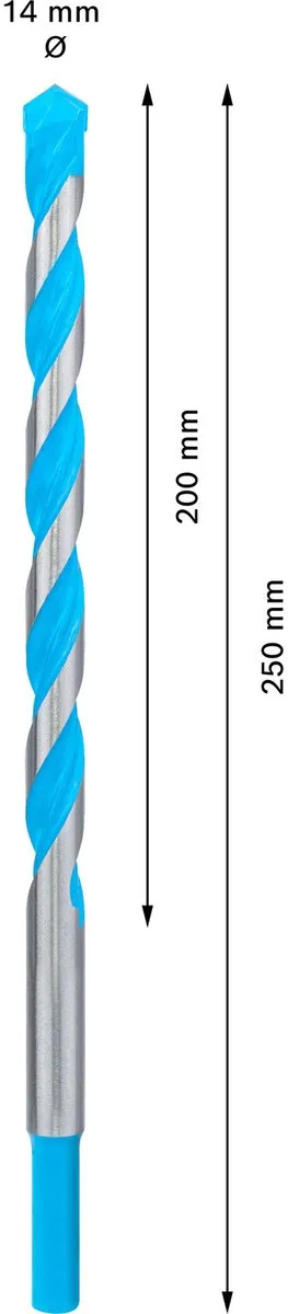 Bosch Professional EXPERT CYL-9 MultiConstruction Boor 14mm