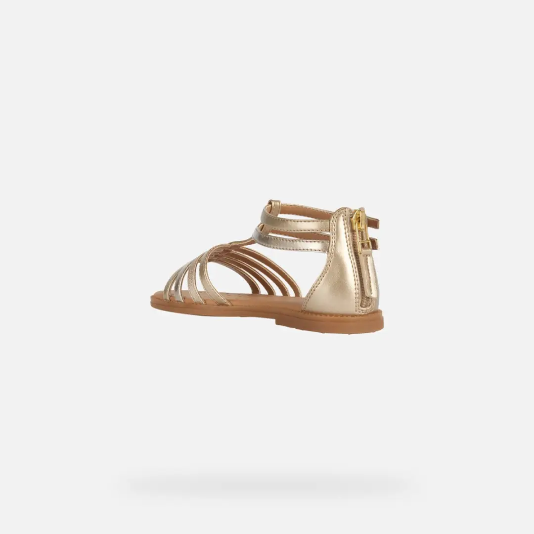 Geox Karly Sandalen - Maat 30 - Platina - afbeelding 2 van 6
