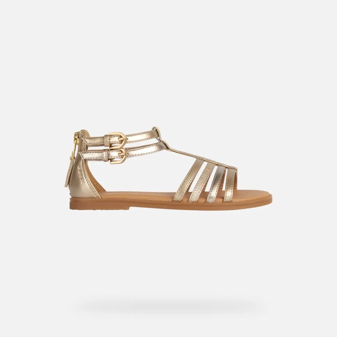 Geox Karly Sandalen - Maat 30 - Platina - afbeelding 6 van 6