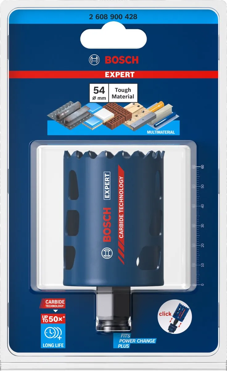 Bosch Professional Expert Tough Material Gatenzaag 54x60mm - 2608900428 - afbeelding 6 van 6