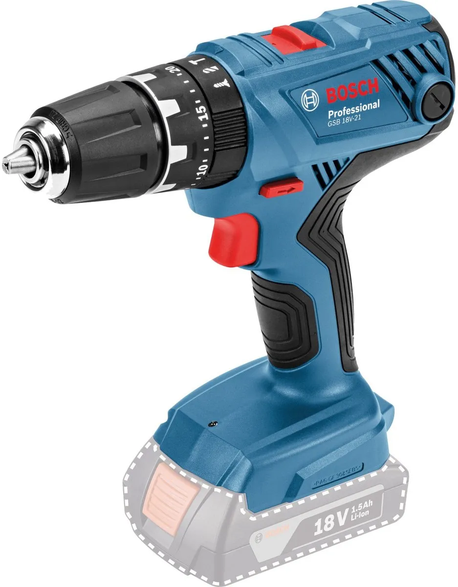 Bosch Professional GSB 18V-21 Accu-klopboorschroevendraaier