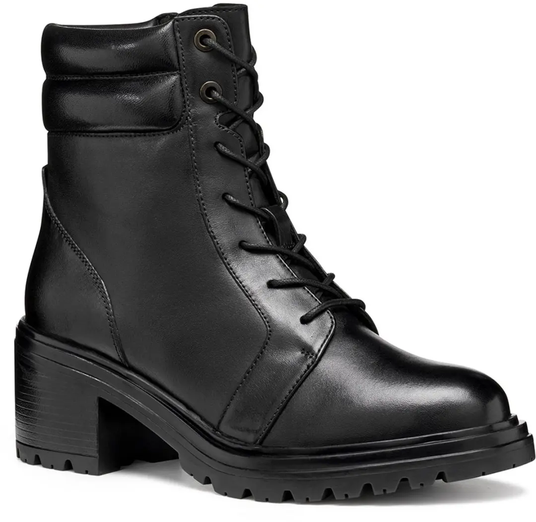 Geox Damiana Booties Met Hak Zwart EU 36 Vrouw